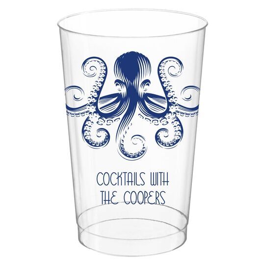 Octopus Clear Plastic Cups